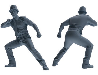 MRY-SFW LYGR800 Modern British Police Six-Person Combat Group