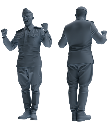 MRY-SFW LYGR735 WWII Soviet Army War Scene Six-Person Entertainment Group