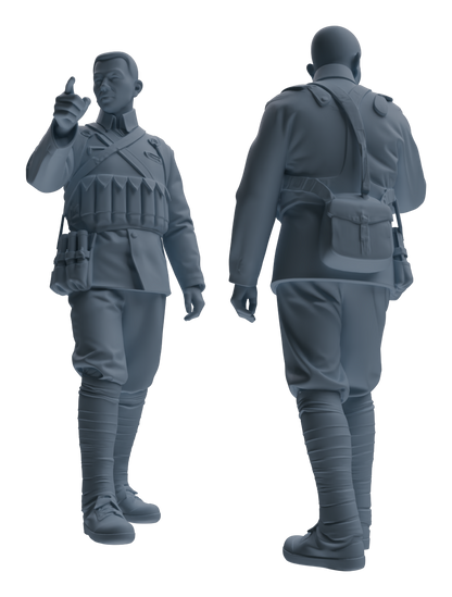 MRY-SFW LYGR610 Historical People's Liberation Army Six-Person Command Group