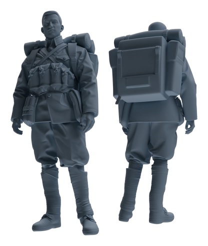 MRY-SFW LYGR605 Historical People's Liberation Army Six-Person Carrying Group