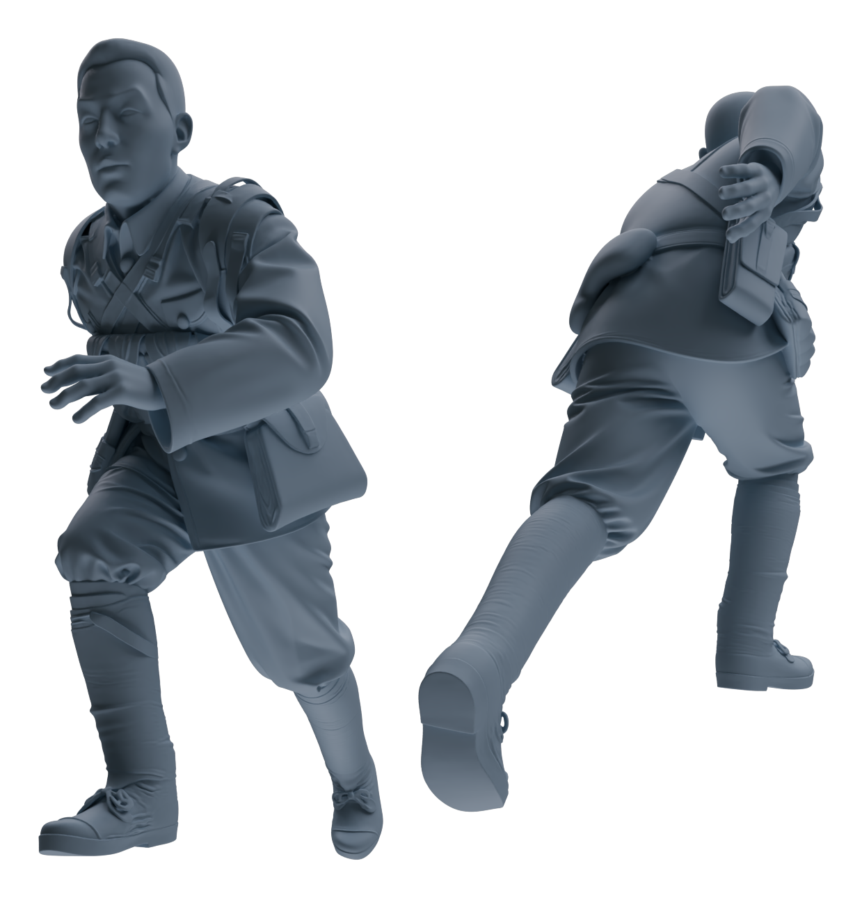 MRY-SFW LYGR609 Historical People's Liberation Army Seven-Person Battle Group