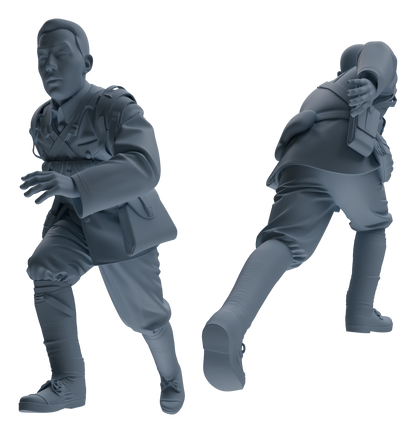 MRY-SFW LYGR609 Historical People's Liberation Army Seven-Person Battle Group