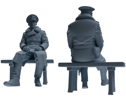 MRY-SFW LYGR708 WWII German Army War Scene Six-Person Tactical Designation Group