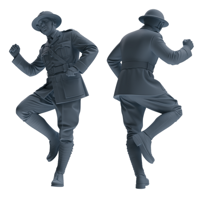 MRY-SFW LYGR603 Historical WWII British Army Six-Person Dancing Group