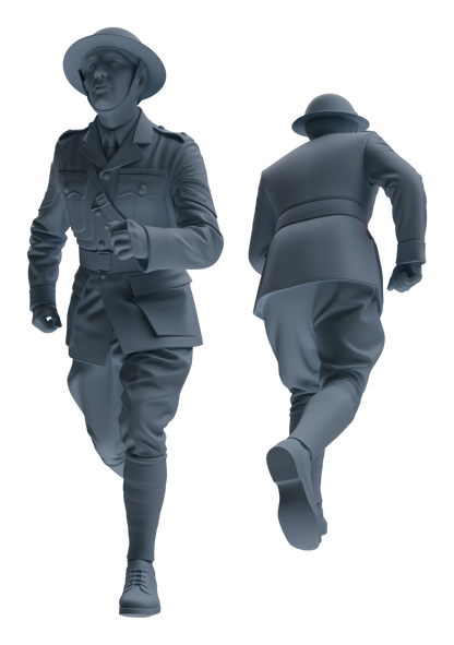 MRY-SFW LYGR599 Historical WWII British Army Six-Person Daily Routine