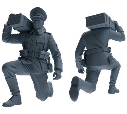 MRY-SFW SSTR199 Multi-Functional Combat Soldier Pose Modern Model 6 pcs