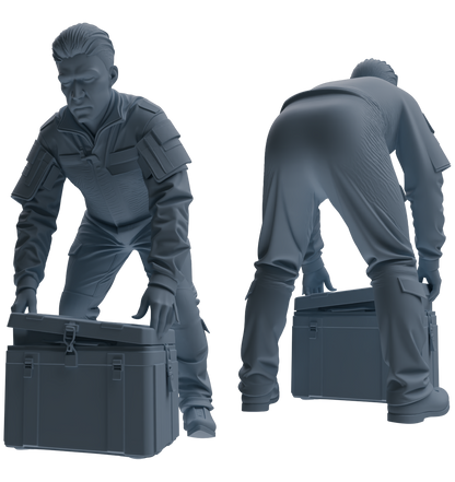 MRY-SFW LYGR699 Modern U.S. Military Six-Person Combat Readiness Group