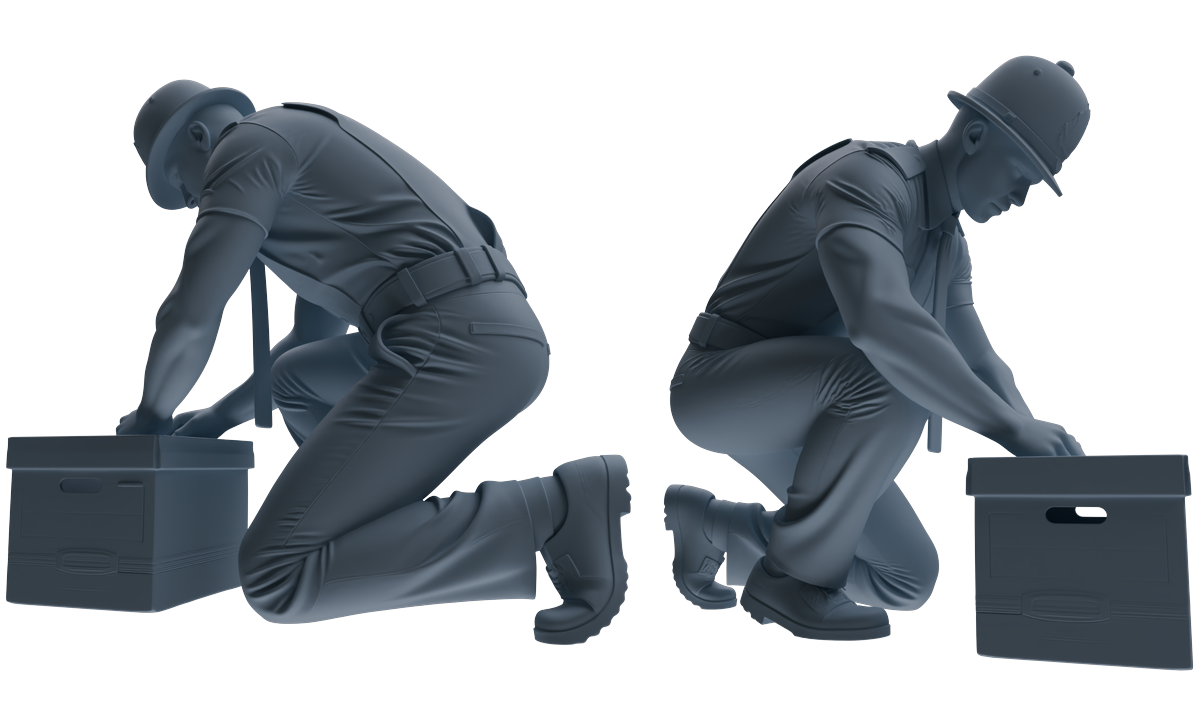 MRY-SFW LYGR790 British Police Six-Person Combat Readiness Group