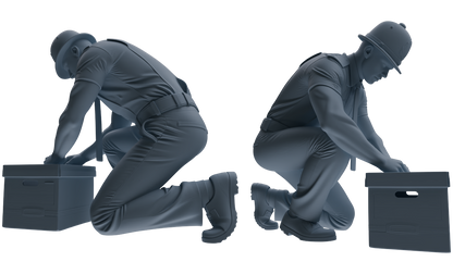 MRY-SFW LYGR790 British Police Six-Person Combat Readiness Group