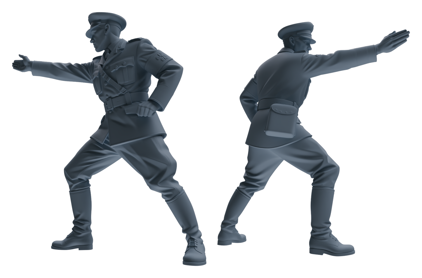 MRY-SFW LYGR585 WWII French Army Seven-Person Daily Routine 3