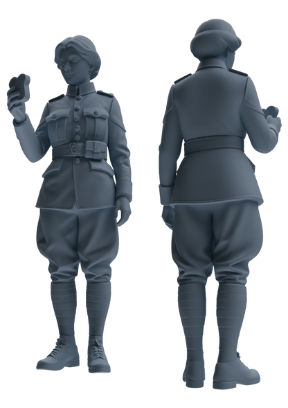 MRY-SFW SSTR200 Miniatures Soldier Model Kit Meal Time Soldier Pose Modern Model 3 pcs