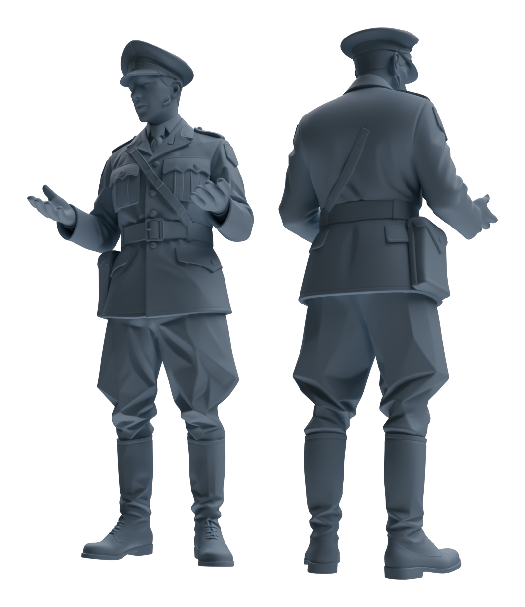 MRY-SFW LYGR584 WWII French Army Six-Person Daily Routine 2