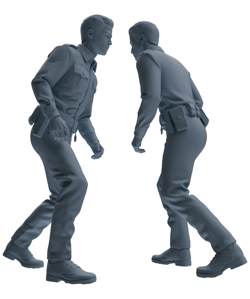 MRY-SFW LYGR673 Los Angeles Patrol Police Six-Person Ambush Group