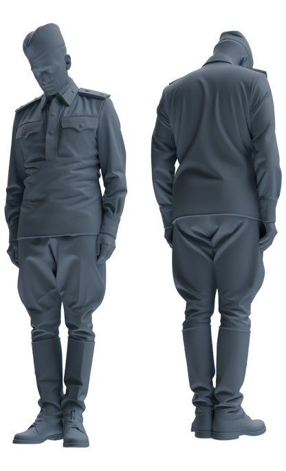 MRY-SFW LYGR730 WWII Soviet Army War Scene Six-Person Criticism Group