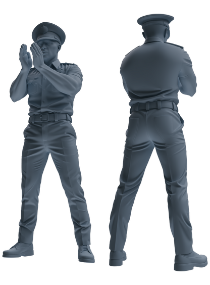 MRY-SFW LYGR771 Modern Hong Kong Police Six-Person Entertainment Group