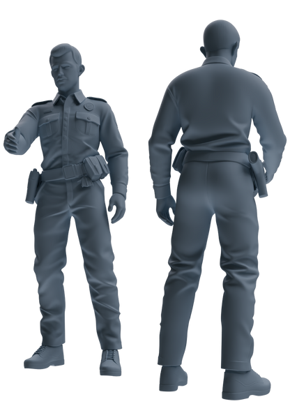 MRY-SFW LYGR674 Los Angeles Patrol Police Six-Person Daily Routine