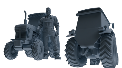 MRY-SFW LYTR909 Farm Machinery Operator with Harvester Modern Model 4 pcs