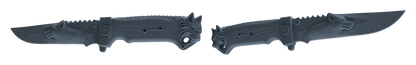 MRY-SFW LYGS392 Wolf Head Shaped Knife Weapon Modern Model 3 pcs