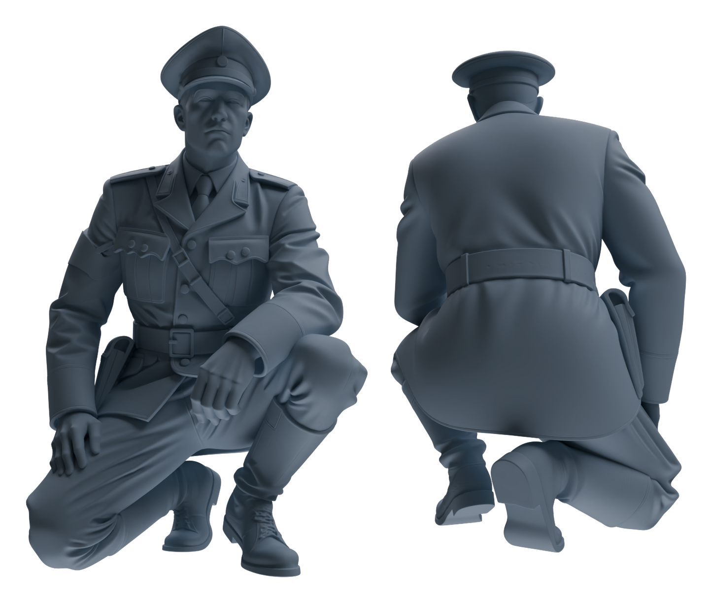 MRY-SFW LYGR579 WWII French Army Six-Person Punishment Group