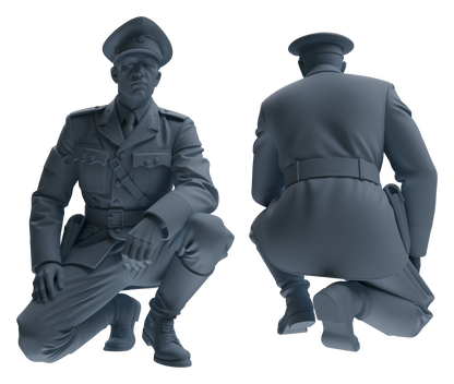 MRY-SFW LYGR579 WWII French Army Six-Person Punishment Group
