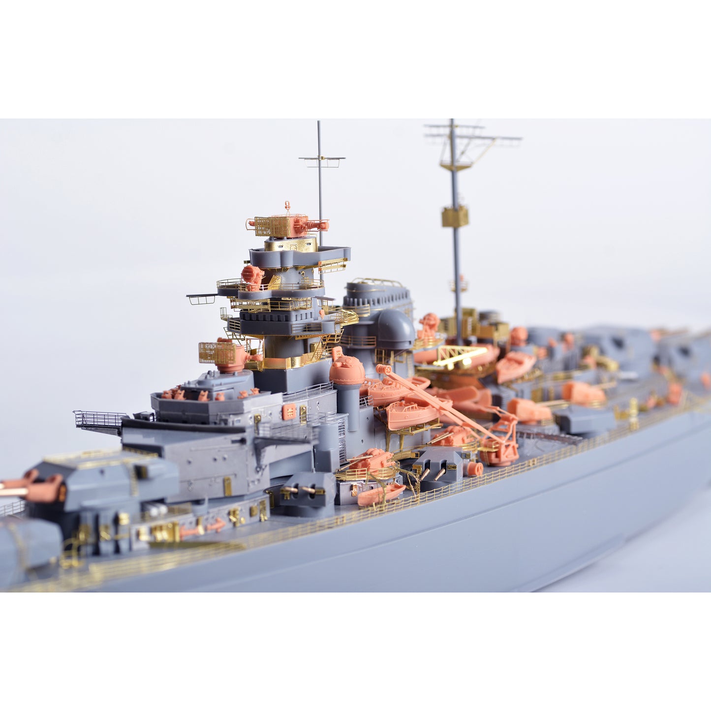 Yao's Studio 311 1/350 Model Upgrade Sets German Bismarck Battleship For TA78013