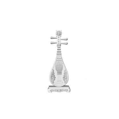 MRY-SFW LYTS530 3D Printed Chinese Ancient Palace Ornament Set, Unpainted White Resin, Miniature Dollhouse Diorama Accessories