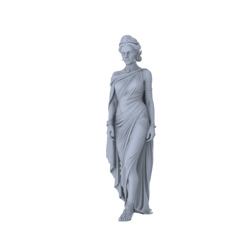 MRY-SFW LYTR562 Ancient Exotic Style Women Pose Group of 6 Miniature Car Diorama Figures Scene Props Accessories Resin