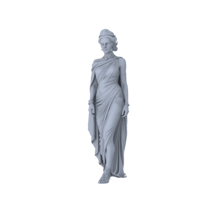 MRY-SFW LYTR562 Ancient Exotic Style Women Pose Group of 6 Miniature Car Diorama Figures Scene Props Accessories Resin