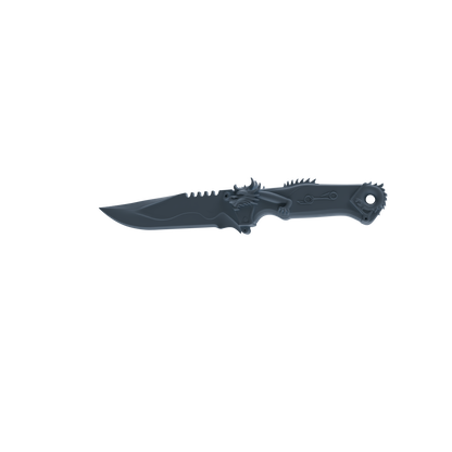 MRY-SFW LYGS401 Dragon Pattern Tactical Knife Weapon Modern Model 5 pcs