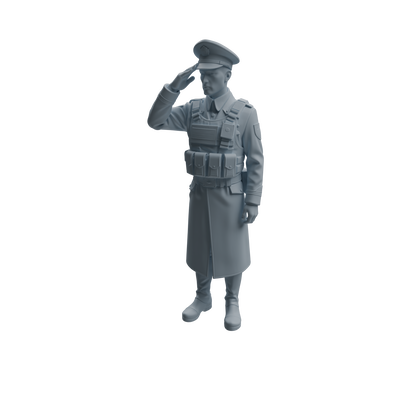 MRY-SFW LYTR946 Uniformed Soldier Man Character Modern Model 4 pcs