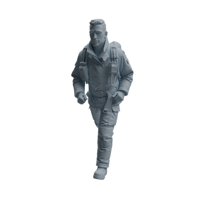 MRY-SFW LYTR1061 Firefighter Character Modern Model 4 pcs