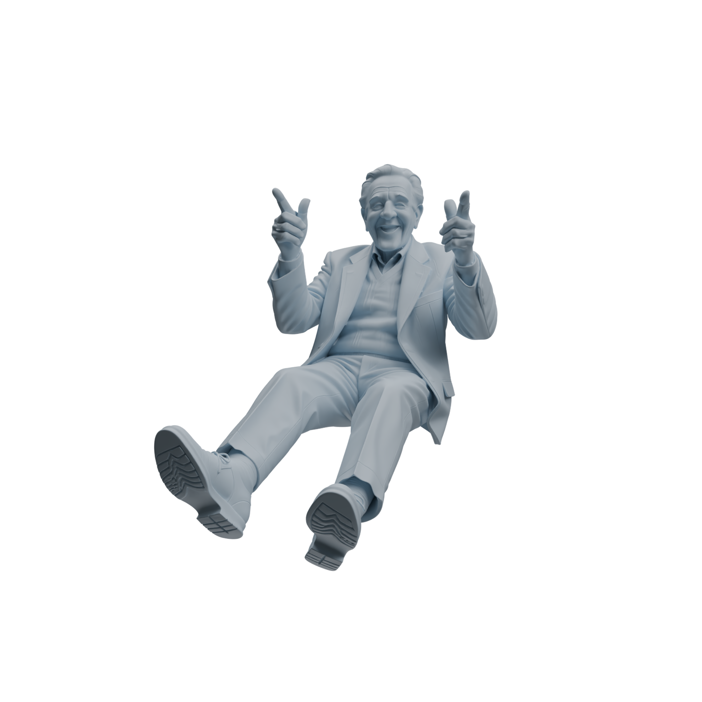 MRY-SFW LYTR1038 Daily Interactive Elderly Character Modern Model 4 pcs