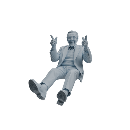 MRY-SFW LYTR1038 Daily Interactive Elderly Character Modern Model 4 pcs