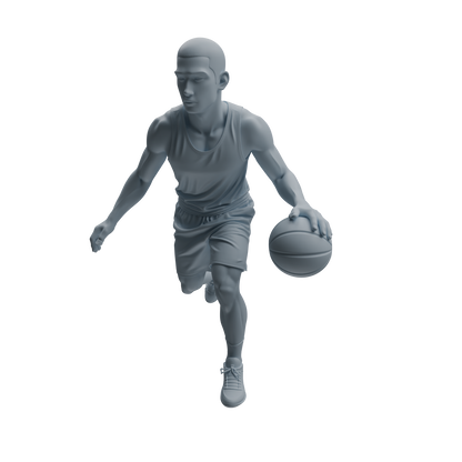 MRY-SFW LYTR969 Ball-Sports PE Teacher Character Modern Model 4 pcs