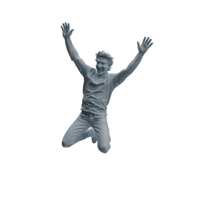 MRY-SFW LYTR1040 Dynamic Interactive Male Character Modern Model 4 pcs