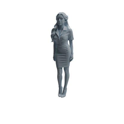 MRY-SFW LYTR999 Professional Female Doctor Character Modern Model 4 pcs