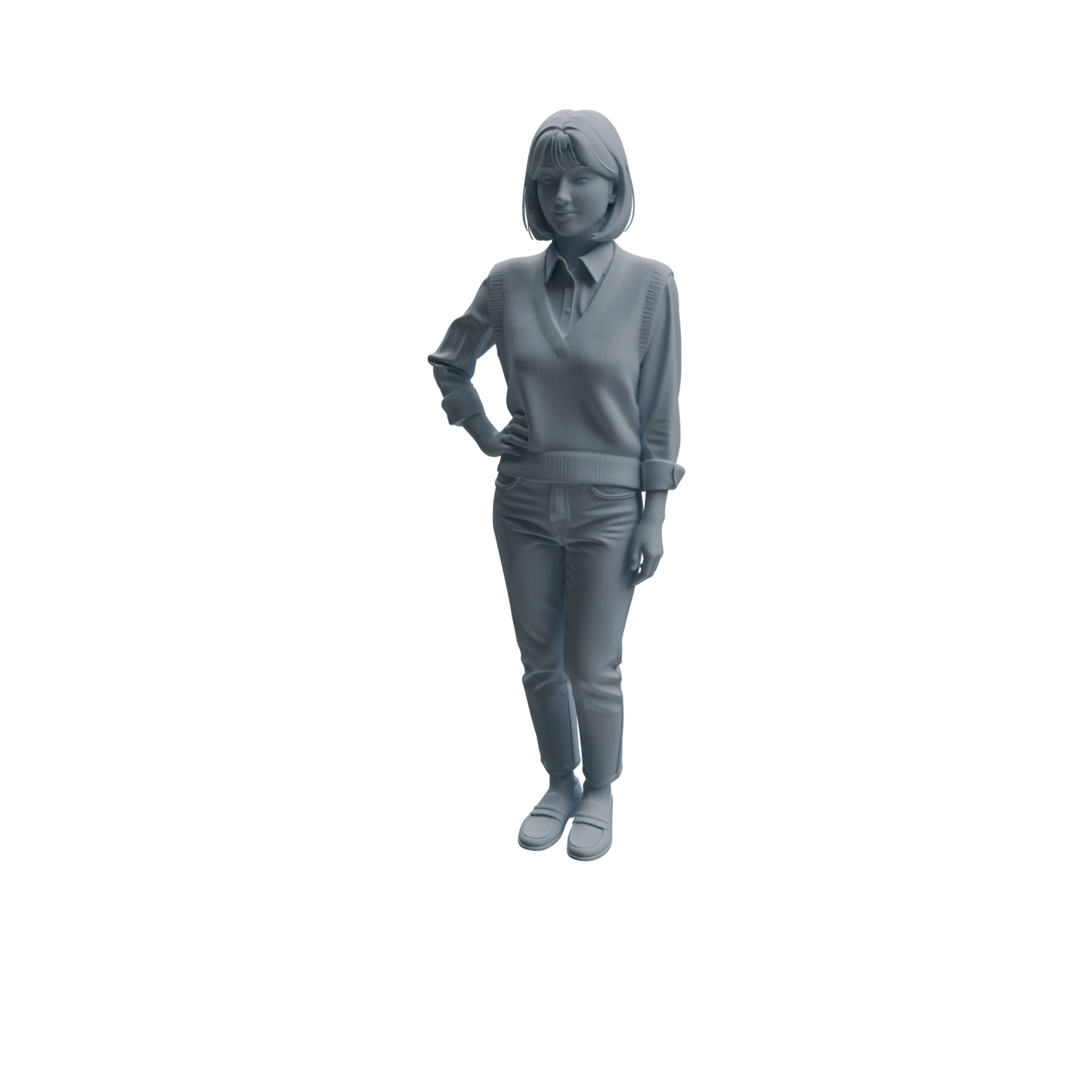 MRY-SFW LYTR971 Lesson-Preparing Teacher Character Modern Model 4 pcs