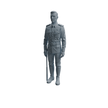 MRY-SFW LYTR947 Military Officer Man Character Modern Model 4 pcs