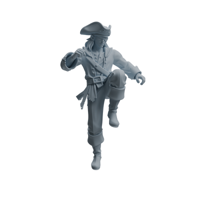 MRY-SFW LYTR1098 Axe-wielding Pirate Character Modern Model 4 pcs