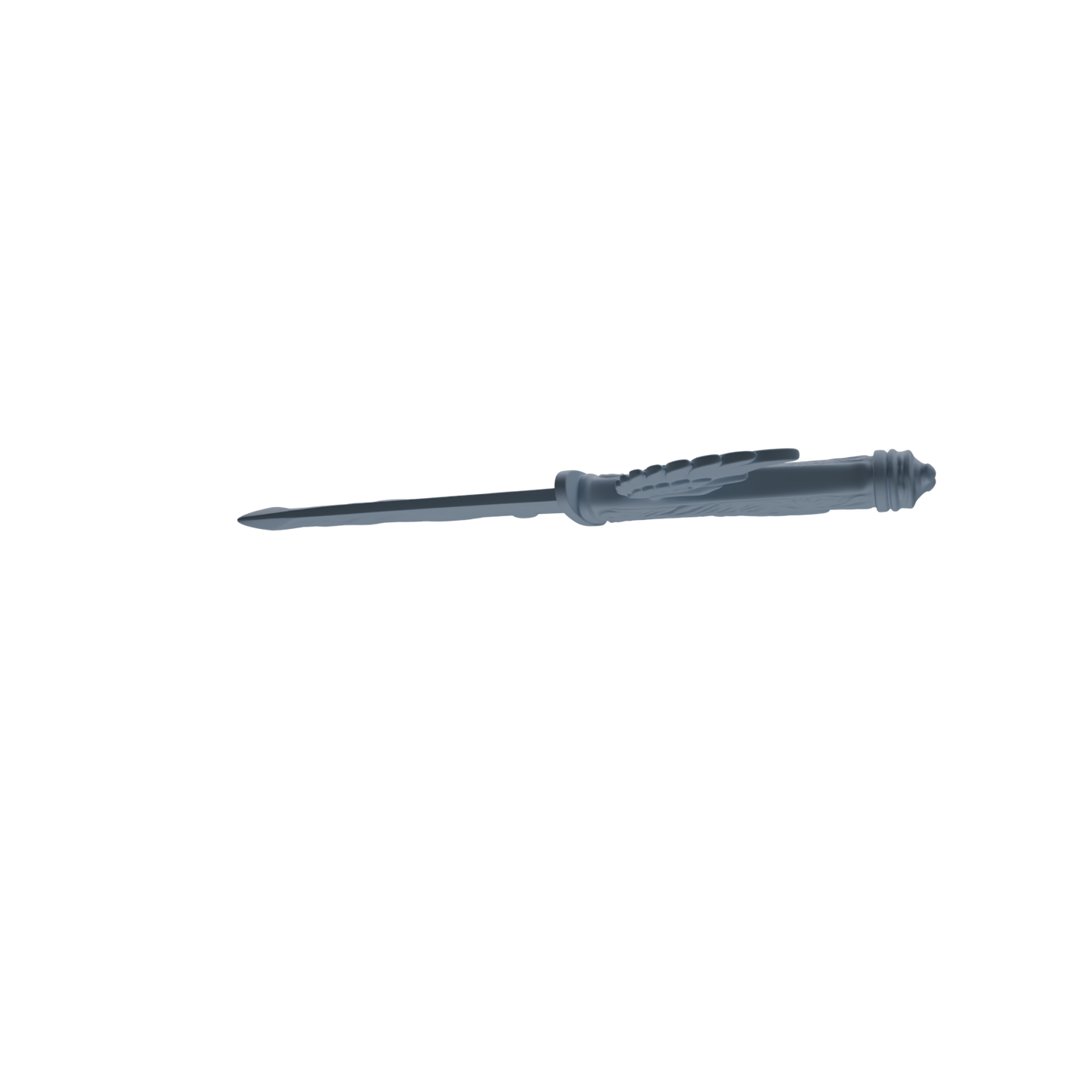 MRY-SFW LYGS398 Wing Shaped Dagger Weapon Modern Model 5 pcs
