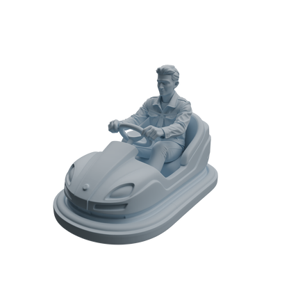 MRY-SFW LYTR1046 Amusement Park Bumper Car Adult Character Modern Model 4 pcs