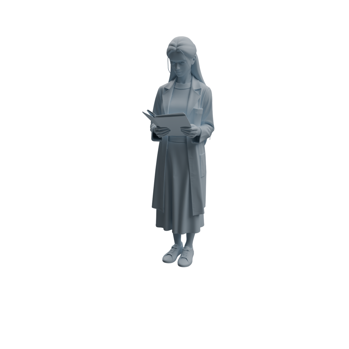 MRY-SFW LYTR1004 Female Medical Staff in Uniform Character Modern Model 4 pcs