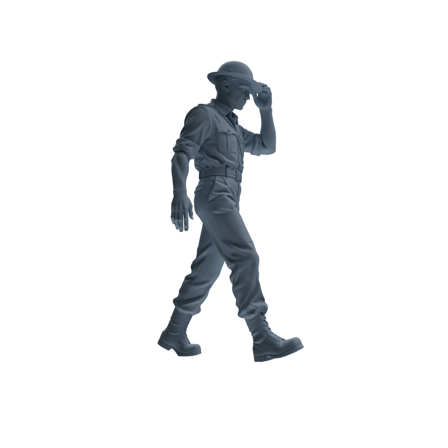 MRY-SFW SSTR178 Miniatures Soldier Model Kit Resting Soldier Pose Modern Model 6 pcs