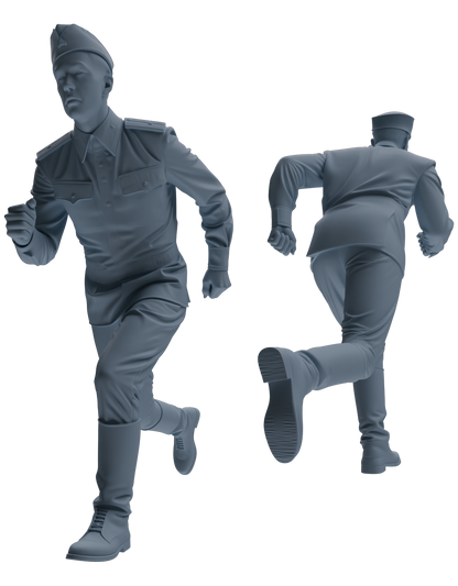 MRY-SFW LYGR731 WWII Soviet Army War Scene Six-Person Daily Routine Group
