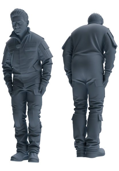 MRY-SFW LYGR698 Modern U.S. Military Six-Person Reprimand Group