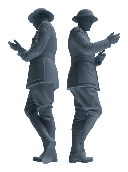MRY-SFW LYGR600 Historical WWII British Army Six-Person Daily Routine 2