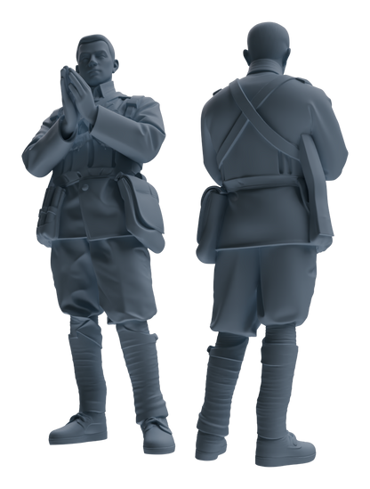 MRY-SFW LYGR610 Historical People's Liberation Army Six-Person Command Group