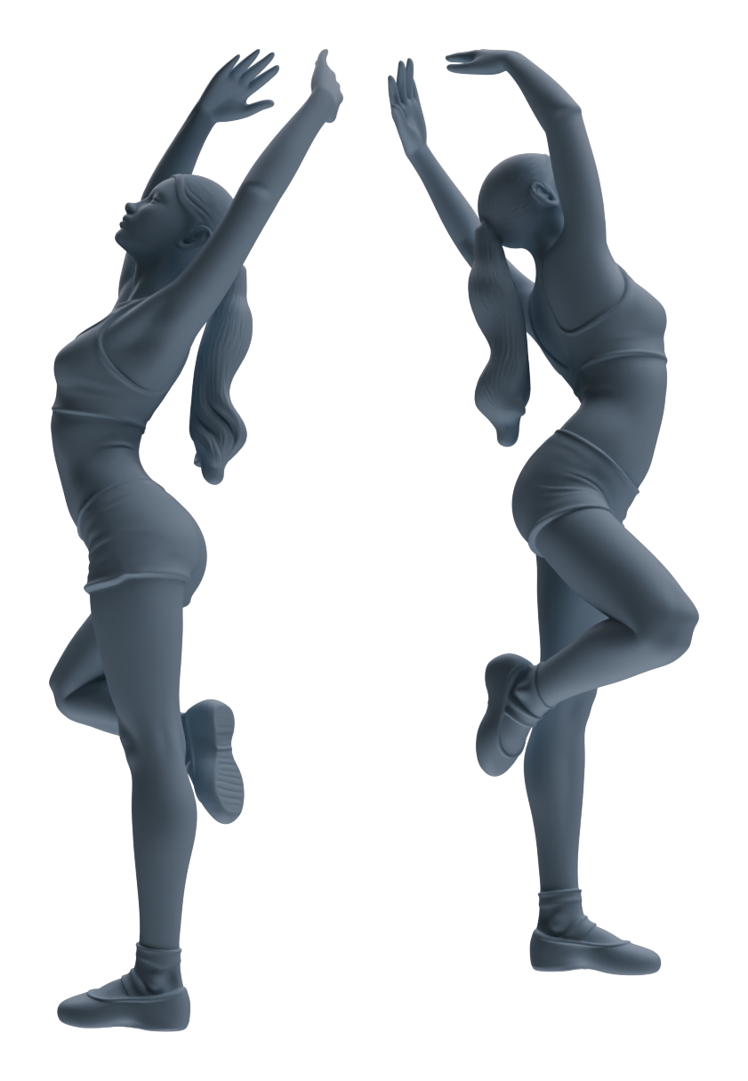 MRY-SFW LYTR830 Yoga Female Athlete Figure Modern Model 6 pcs Miniature Car Diorama Figures Scene Props Accessories Resin