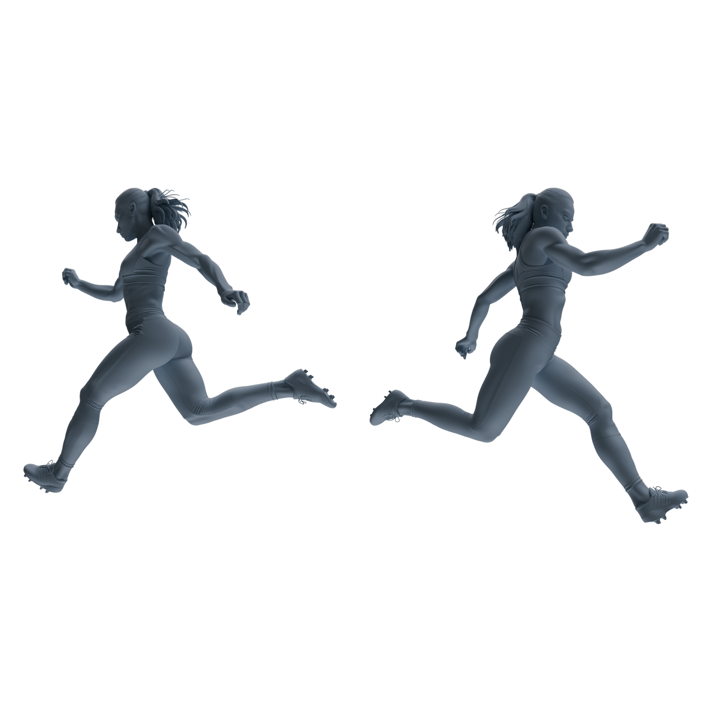 MRY-SFW LYTR813 Female Soccer Player Figure Modern Model 6 pcs Miniature Car Diorama Figures Scene Props Accessories Resin