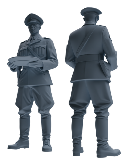 MRY-SFW LYGR580 WWII French Army Six-Person Mess Hall Group